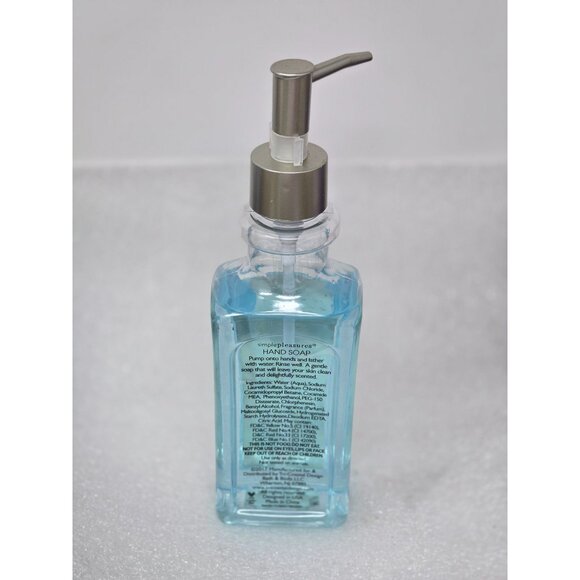 Simple Pleasures Beach Cotton Hand Soap 13.5 Oz Pump Bottle Gentle Cleanser - Picture 2 of 2